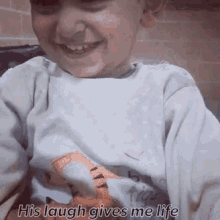 Laugh Gives Me Life Toddler GIF - Laugh Gives Me Life Toddler GIFs