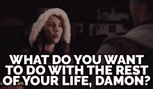 Big Goals - "What Do You Want To Do With The Rest Of Your Life, Damon?" "Be On Reality Television." GIF - The Winning Season Goals Life GIFs