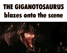 The Giganotosaurus Giga GIF - The Giganotosaurus Giga The Isle GIFs