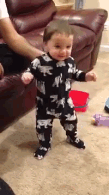 Always Needs To Be The Star GIF - Funny Baby Walk GIFs