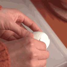 Peeling The Egg Two Plaid Aprons GIF - Peeling The Egg Two Plaid Aprons Preparing Food GIFs