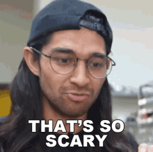 Thats So Scary Wil Dasovich GIF - Thats So Scary Wil Dasovich Wil Dasovich Vlogs GIFs