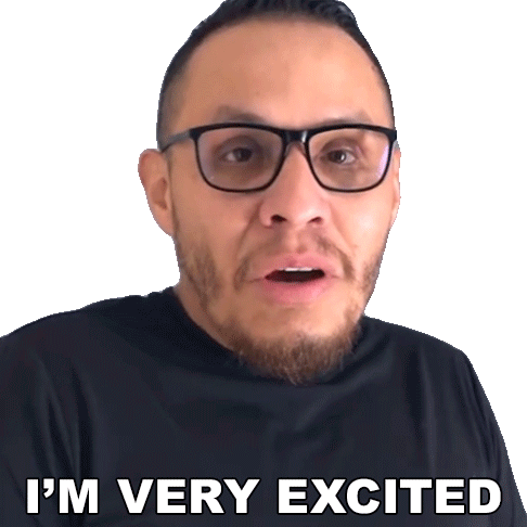 Im Very Excited Daniel Hernandez Sticker - Im Very Excited Daniel Hernandez A Knead To Bake Stickers