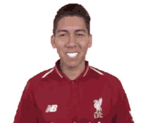 firmino liverpool thumbs up