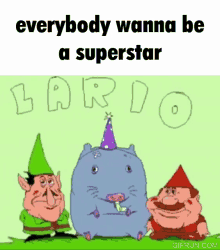 Lario Everybody Wanna Be A Superstar GIF - Lario Everybody Wanna Be A Superstar GIFs
