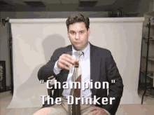 The Drinker - Champion GIF - The Drinker Champion GIFs
