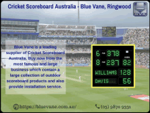 Cricket Scoreboard Australia Scoreboard GIF - Cricket Scoreboard Australia Scoreboard Electronic Scoreboard GIFs