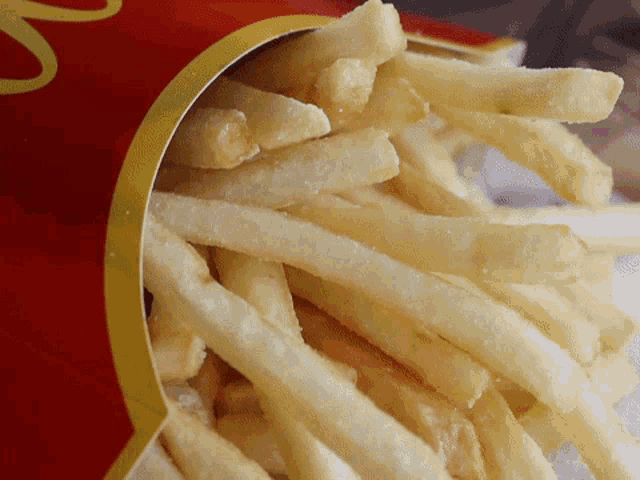 french fries mcdonalds with ketchup