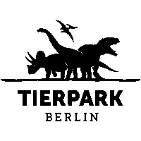 a logo for a park in berlin with a claw coming out of it