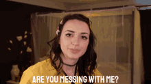 Are You Messing With Me Gibi GIF - Are You Messing With Me Gibi Asmr GIFs