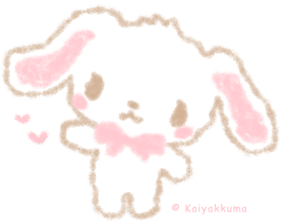 Bunny Doodle Sticker - Bunny Doodle Cute Stickers