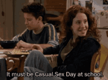 Must Be Casual Sex Day At School GIF - Must Be Casual Sex Day At School GIFs