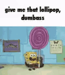 Spongebob Lollipop GIF - Spongebob Lollipop GIFs