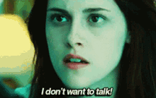 I Dont Want To Talk Kristen Stewart GIF - I Dont Want To Talk Kristen Stewart Quiet GIFs