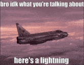 Lightning Fighter GIF - Lightning Fighter Fighter Jet GIFs