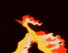Moltres Pokemon GIF - Moltres Pokemon Fire GIFs