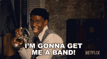 Im Gonna Get Me A Band Leeve GIF - Im Gonna Get Me A Band Leeve Chadwick Boseman GIFs