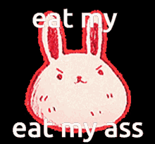 Omori Omori Bunny GIF - Omori Omori Bunny Eat My Ass GIFs