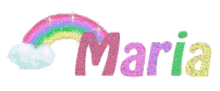 maria rainbow glitter sparkle