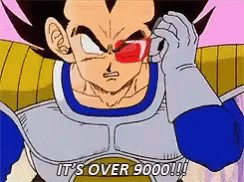 Its Over 9000 Meme GIF - Its over 9000 Meme DBZ - Discover
