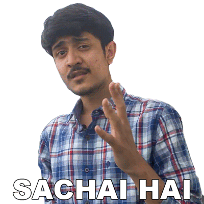 Sachai Hai Betterhalf Sticker - Sachai Hai Betterhalf सचाईहै Stickers