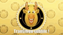 Transition Subtile Cow GIF - Transition Subtile Cow Golden Cow GIFs