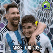 Messi World Cup 2022 Save Soil GIF