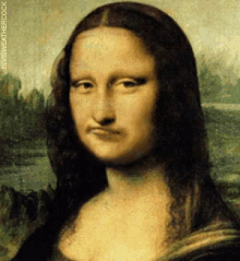 Mona Lisa Leonardo Da Vinci GIF