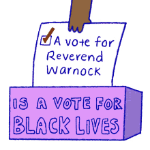 warnock ballot