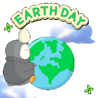 Earth One Planet Sticker