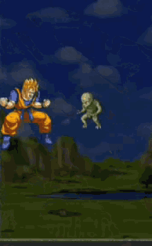 a cartoon of a person kicking a ball with chinese writing