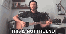 This Is Not The End James Vincent Mcmorrow GIF - This Is Not The End James Vincent Mcmorrow Not Over Yet GIFs