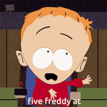 Five Freddy At Fnaf GIF - Five Freddy At Fnaf South Park GIFs