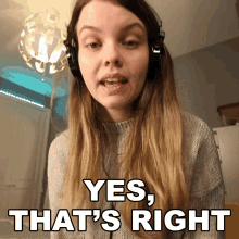 Yes Thats Right Hannah Golden GIF - Yes Thats Right Hannah Golden Antihan GIFs
