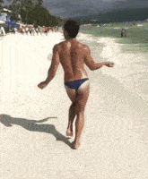 Guy Running Away Guy Running Away Sexily GIF