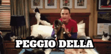 Gattara Simpson Gatti Pazza Vecchietta Gattini Micetti Mici Vecchia Folle Follia Sheldon GIF - Crazy Cat Lady Sheldon Cooper The Big Bang Theory GIFs