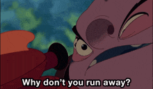 Lilo And Stitch Jumba GIF - Lilo And Stitch Jumba Why Dont You Run Away GIFs