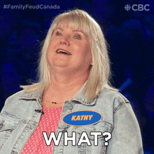 What Kathy GIF - What Kathy Family Feud Canada GIFs