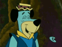 huckleberry hound laughing lol funny hanna barbera