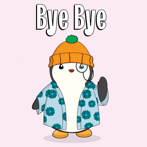 Bye Goodbye GIF - Bye Goodbye Penguin - Discover & Share GIFs