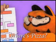 Garfield Pizza GIF - Garfield Pizza Wheres Pizza GIFs