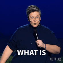 What Is Happening Hannah Gadsby GIF - What Is Happening Hannah Gadsby Hannah Gadsby Something Special GIFs