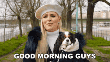 Good Morning Guys Lindsey Vonn GIF - Good Morning Guys Lindsey Vonn The Pack GIFs