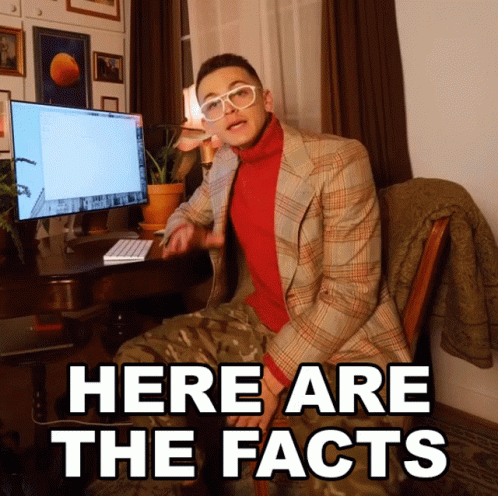 Here Are The Facts Damon Dominique GIF - Here Are The Facts Damon Dominique The Truth Is GIFs