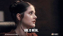 Girl Is Metal Detective Jet Slootmaekers GIF