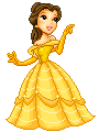 Beauty And The Beast Belle Sticker