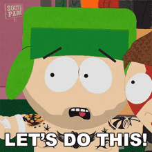 Lets Do This Kyle Broflovski GIF - Lets Do This Kyle Broflovski South Park GIFs
