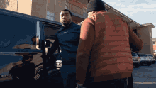 Getting Off Got Out Of The Car GIF - Getting Off Got Out Of The Car Im Here GIFs