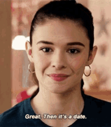 Great Then Its A Date Supergirl GIF - Great Then Its A Date Supergirl Date GIFs