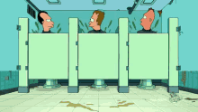 Toilet Riding - Futurama GIF - Futurama Mom Corp Three Stooges GIFs